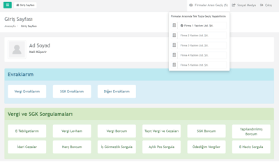 Firmalar Arası Geçiş
